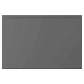 ВОКСТОРП Фронтальная панель ящика, темно-серый, 60x40 см