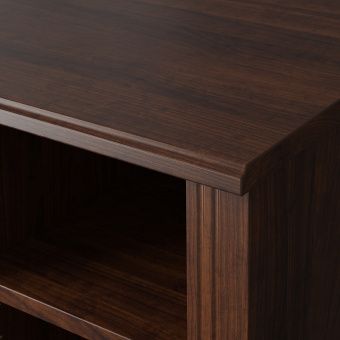 картинка БРУСАЛИ Угловой письменный стол, коричневый, 120x73 см от магазина Wmart