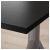 картинка ИДОСЕН Стол/трансф, черный, темно-серый, 160x80 см от магазина Wmart