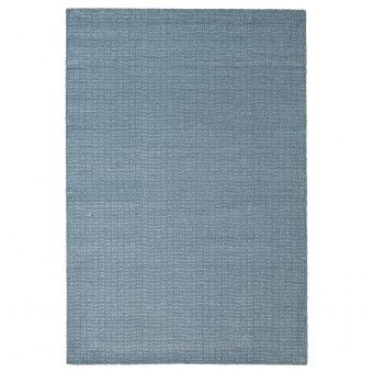 картинка LANGSTED ЛАНГСТЕД Ковер, короткий ворс - голубой 60x90 см от магазина Wmart