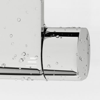 БРОГРУНД Термостатическ смеситель/душ/ванная, хромированный, 150 мм