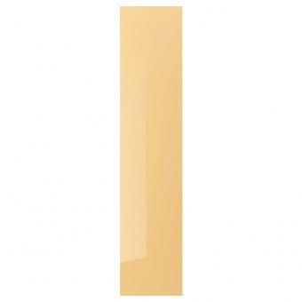 картинка ФАРДАЛЬ Дверь, глянцевый желтый, 50x229 см от магазина Wmart