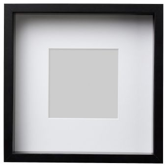 картинка САННАХЕД Рама, черный, 25x25 см от магазина Wmart