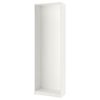 ПАКС Каркас гардероба, белый, 75x35x236 см