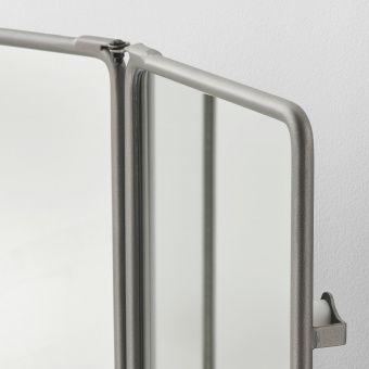 картинка СИННЕРБЮ Трехстворчатое зеркало, серый, 90x48 см от магазина Wmart