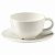 картинка ВАРДАГЕН Чашка чайная с блюдцем, белый с оттенком, 26 сл от магазина Wmart