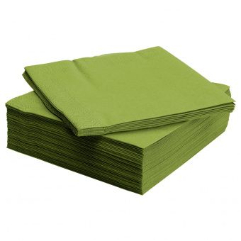 картинка FANTASTISK ФАНТАСТИСК Салфетка бумажная - классический зеленый 40x40 см от магазина Wmart