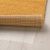 ЛАНГСТЕД Ковер, короткий ворс, желтый, 133x195 см