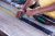 картинка БРЁНДЕН Ковер, короткий ворс, ручная работа бежевый, 170x240 см от магазина Wmart