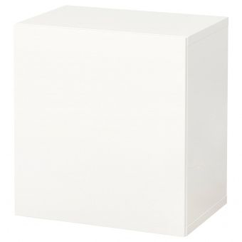 картинка BESTÅ БЕСТО Комбинация настенных шкафов - белый/Лаппвикен белый 60x42x64 см от магазина Wmart