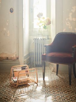 картинка БУСКБУ Подставка для журналов, ротанг, 41x37 см от магазина Wmart