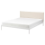 картинка КЛЕППСТАД Каркас кровати, белый/Висле бежевый, 160x200 см магазин Wmart являющийся официальным дистрибьютором картинка КЛЕППСТАД Каркас кровати, белый/Висле бежевый, 160x200 см от магазина Wmart