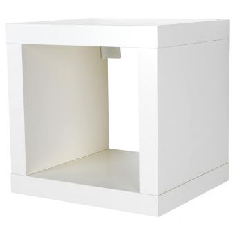 картинка КАЛЛАКС Стеллаж, белый, 42x42 см от магазина Wmart