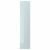 картинка ФАРДАЛЬ Дверца с петлями, глянцевый серо-синий светлый, 50x229 см от магазина Wmart