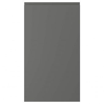 ВОКСТОРП Фронт панель для посудом машины, темно-серый, 45x80 см