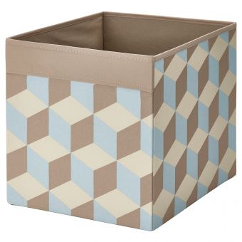 картинка DRÖNA ДРЁНА Коробка - разноцветный 33x38x33 см от магазина Wmart