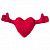 картинка KAMRATLIG КАМРАТЛИГ Мягкая игрушка - красный/сердце от магазина Wmart