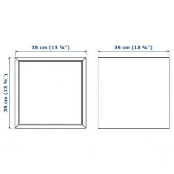 ЭКЕТ Комбинация настенных шкафов, белый, 35x35x35 см