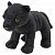 картинка MJUKHET МЬЮКХЕТ Мягкая игрушка - детеныш пантеры/черный 28 см от магазина Wmart