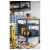 картинка БРУР Стол-тележка, черный, сосновая фанера, 85x55 см от магазина Wmart