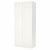 картинка ПАКС Гардероб, белый, Бергсбу белый, 100x60x236 см от магазина Wmart