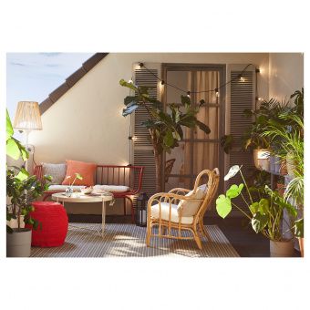 картинка БРУСЕН 3-местный диван,садовый, красный от магазина Wmart