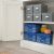 картинка ХАВСТА Комбинация для хранения с сткл двр, белый, 81x47x212 см от магазина Wmart