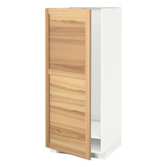 картинка METOD МЕТОД Высок шкаф д холодильн/мороз - белый/Торхэмн ясень 60x60x140 см от магазина Wmart