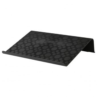 БРЭДА Подставка для ноутбука, черный, 42x31 см