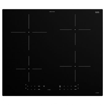 картинка ТРЕВЛИГ Индукц варочн панель, ИКЕА 300 черный, 59 см от магазина Wmart