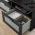 картинка БРИМНЭС Шкаф для ТВ, комбинация, черный, 120x41x190 см от магазина Wmart