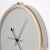 картинка РОТБЛОТА Настенные часы, ясеневый шпон, светло-серый, 42 см от магазина Wmart