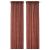 картинка ДЮТОГ Гардины, 1 пара, красно-коричневый, 145x300 см от магазина Wmart