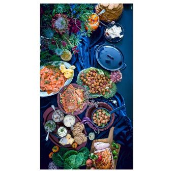 ВАРДАГЕН Ковш с крышкой, эмалированная сталь, 2 л