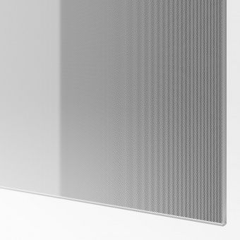 картинка БЬЁРНОЙА Пара раздвижных дверей, серый с эффектом тонировки, 200x236 см от магазина Wmart
