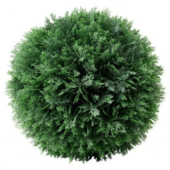 картинка FEJKA ФЕЙКА Растение искусственное - д/дома/улицы/кипарис в форме шара 32 см от магазина Wmart