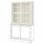 картинка ХАВСТА Шкаф-витрина, белый, 121x35x123 см от магазина Wmart