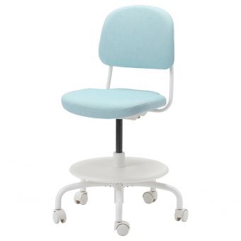 картинка VIMUND ВИМУНД Детский стул д/письменного стола - Висле сине-зеленый от магазина Wmart