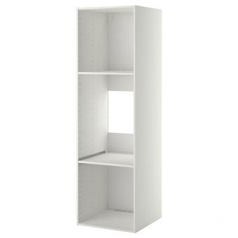 картинка МЕТОД Каркас высокого шкафа д/духов/холод, белый, 60x60x200 см от магазина Wmart