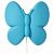 картинка УППЛИСТ Бра, светодиодный, бабочка голубой от магазина Wmart
