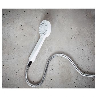 ЛИЛЛЬРЕВЕТ 1-струйный ручной душ, белый