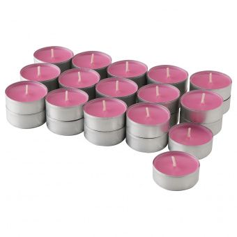 картинка СИНЛИГ Свеча греющая ароматическая, Вишневый, ярко-розовый от магазина Wmart