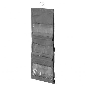 картинка СКУББ Подвесной модуль для сумок, темно-серый, 39x93 см от магазина Wmart