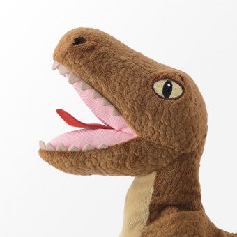 картинка ЙЭТТЕЛИК Мягкая игрушка, динозавр, Велоцираптор, 44 см от магазина Wmart