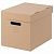 картинка ПАППИС Коробка с крышкой, коричневый, 25x34x26 см от магазина Wmart