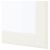 ТИССЕДАЛЬ Дверца с петлями, белый, стекло, 50x229 см