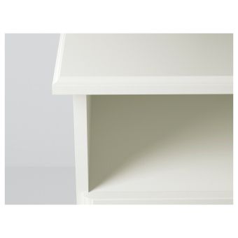 ЛИАТОРП Тумба под ТВ, белый, 145x49x45 см
