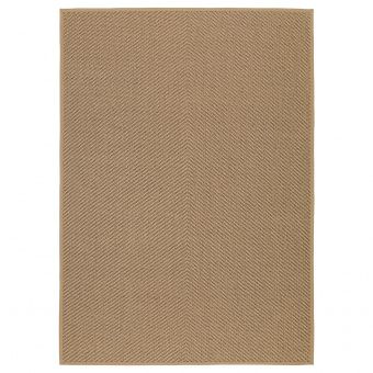 картинка HELLESTED ХЕЛЛЕСТЕД Ковер безворсовый - неокрашенный/коричневый 170x240 см от магазина Wmart