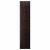 БЕРГСБУ Дверца с петлями, черно-коричневый, 50x229 см