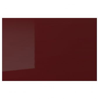 картинка KALLARP КАЛЛАРП Фронтальная панель ящика - глянцевый темный красно-коричневый 60x40 см от магазина Wmart